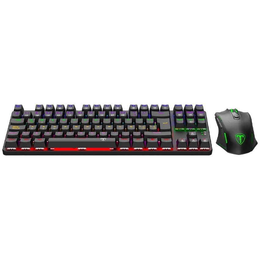 Teclado Y Mouse T-Dagger Advance Force Negro Switch Red